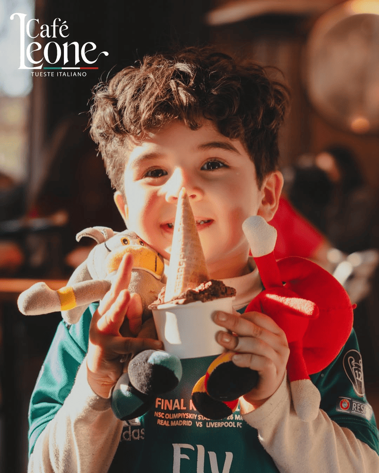 Interior de Leone con su tradición italiana